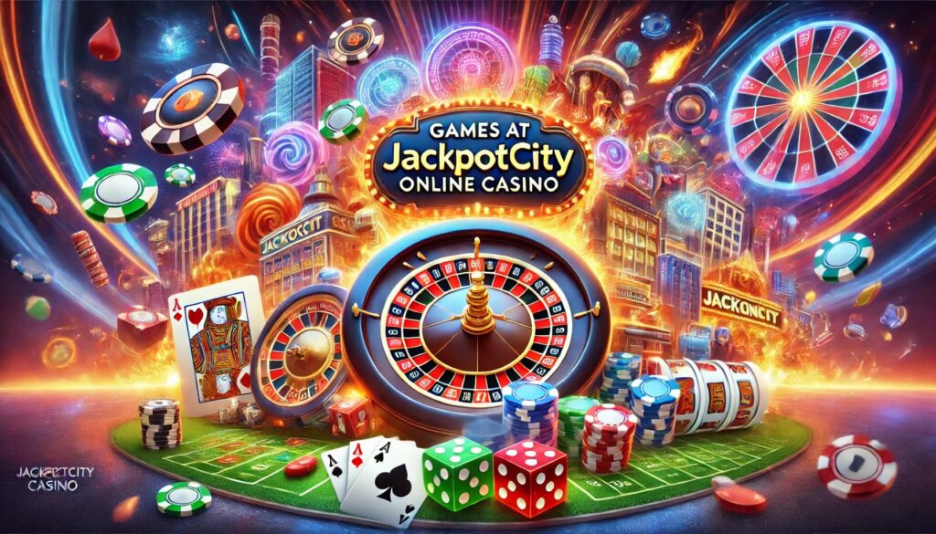 Games at JackpotCity Online Casino