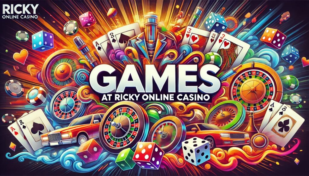 Games at Ricky Online Casino