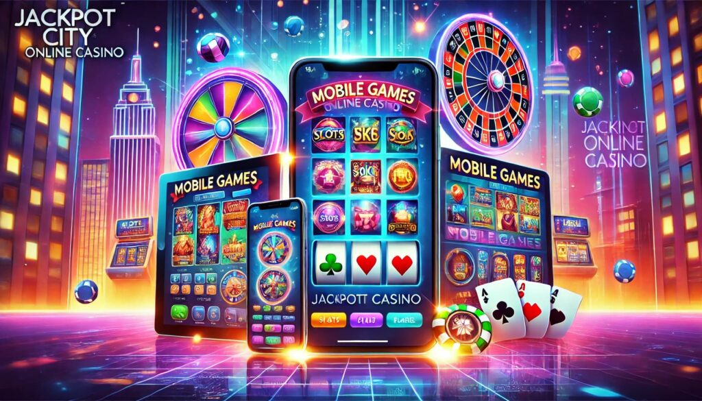 Mobile Games at JackpotCity Online Casino