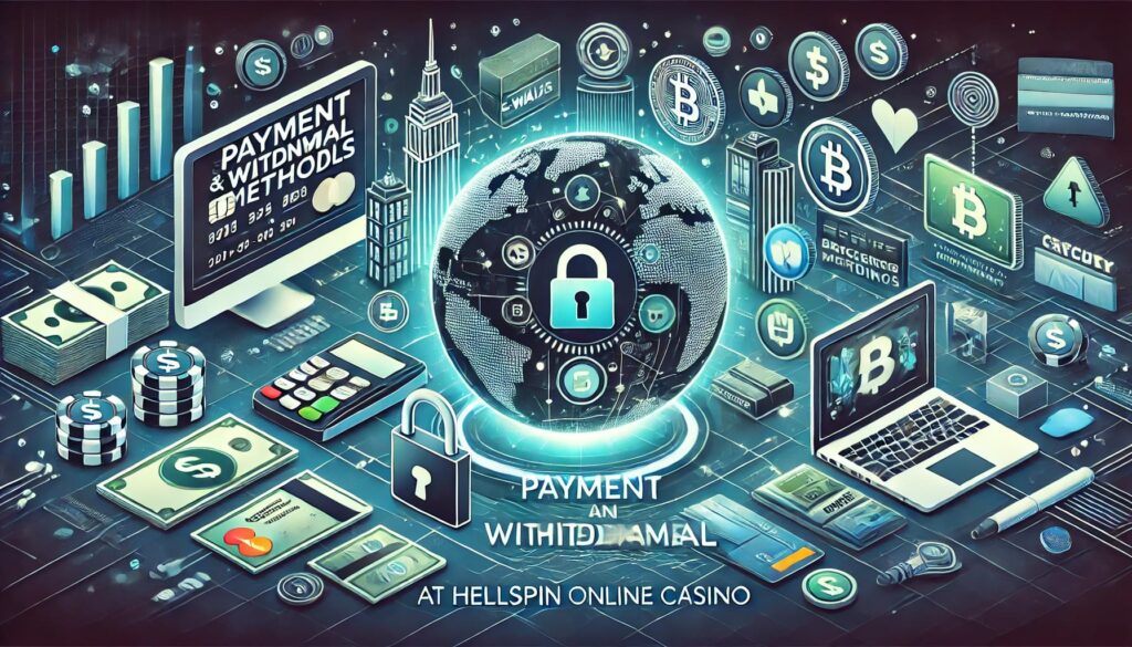 Payment and Withdrawal Methods at Hellspin Online Casino